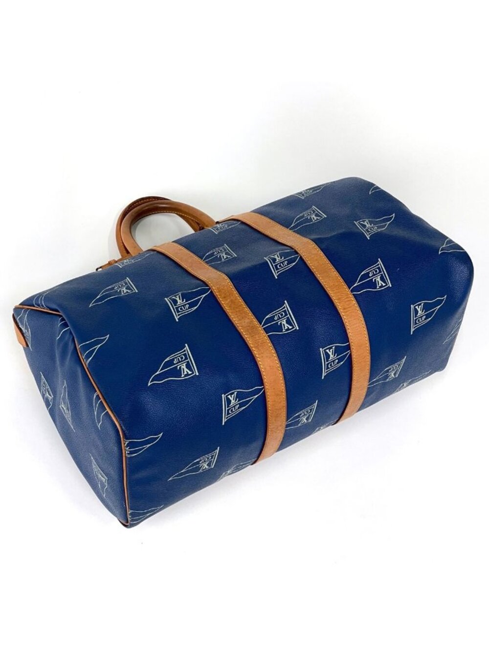 Louis Vuitton Keepall 45 Cup Boston Bag San Diego Blue - Picture 2 of 10